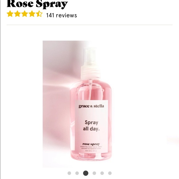 Grace & Stella's Rose Facial Spray - Picture 2 of 3